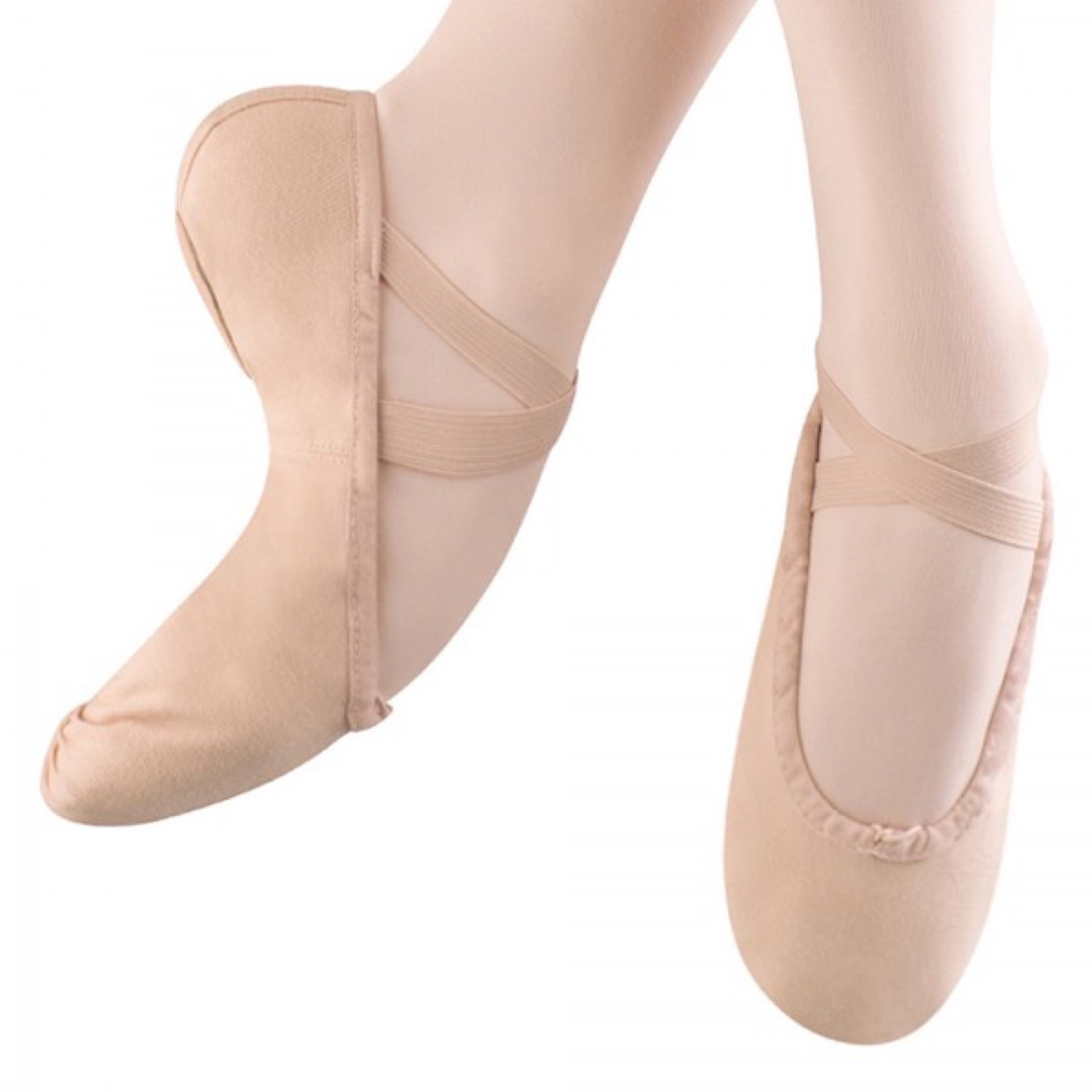 NIB New Capezio CG2002 Leather Ballet Slippers Shoes Split Sole Girl and Women 